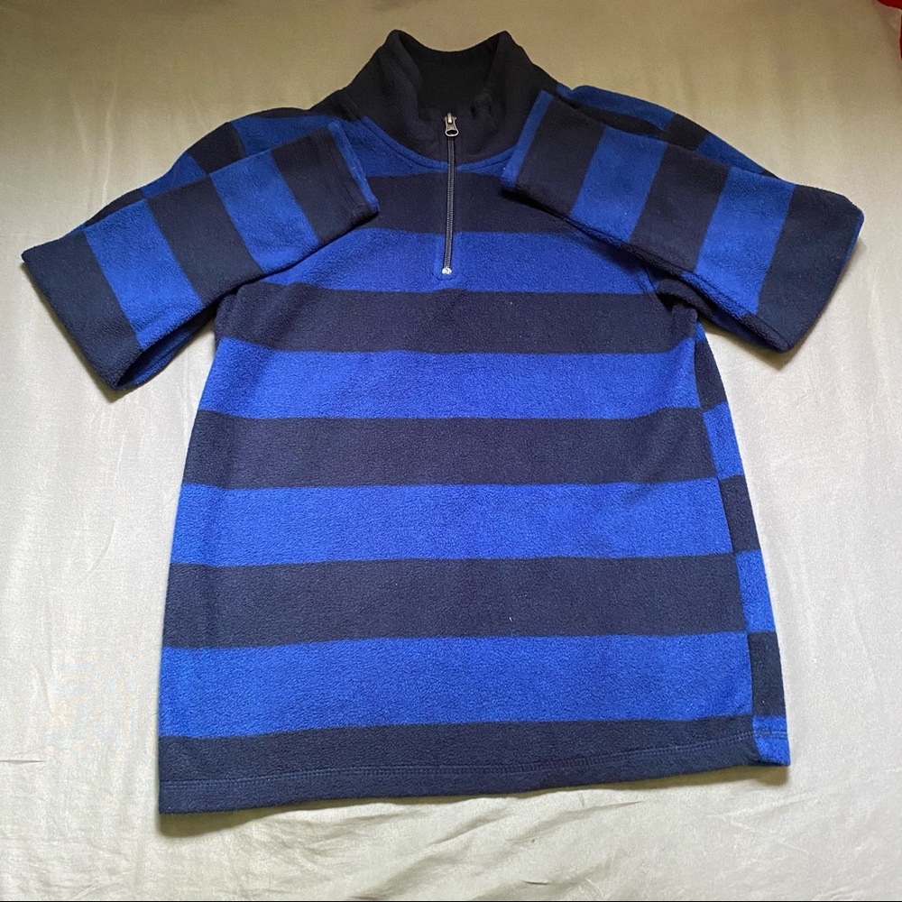 Place black and blue kids size Large 10 - 12 plush jacket